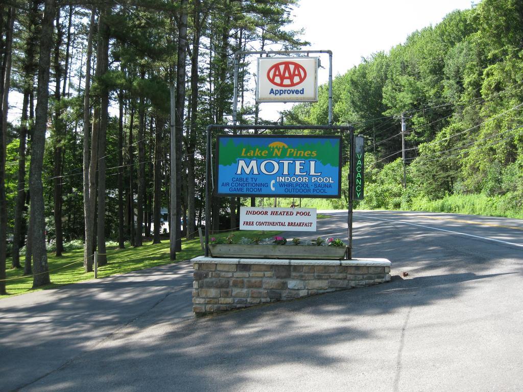 Lake 'N Pines Motel Cooperstown Buitenkant foto
